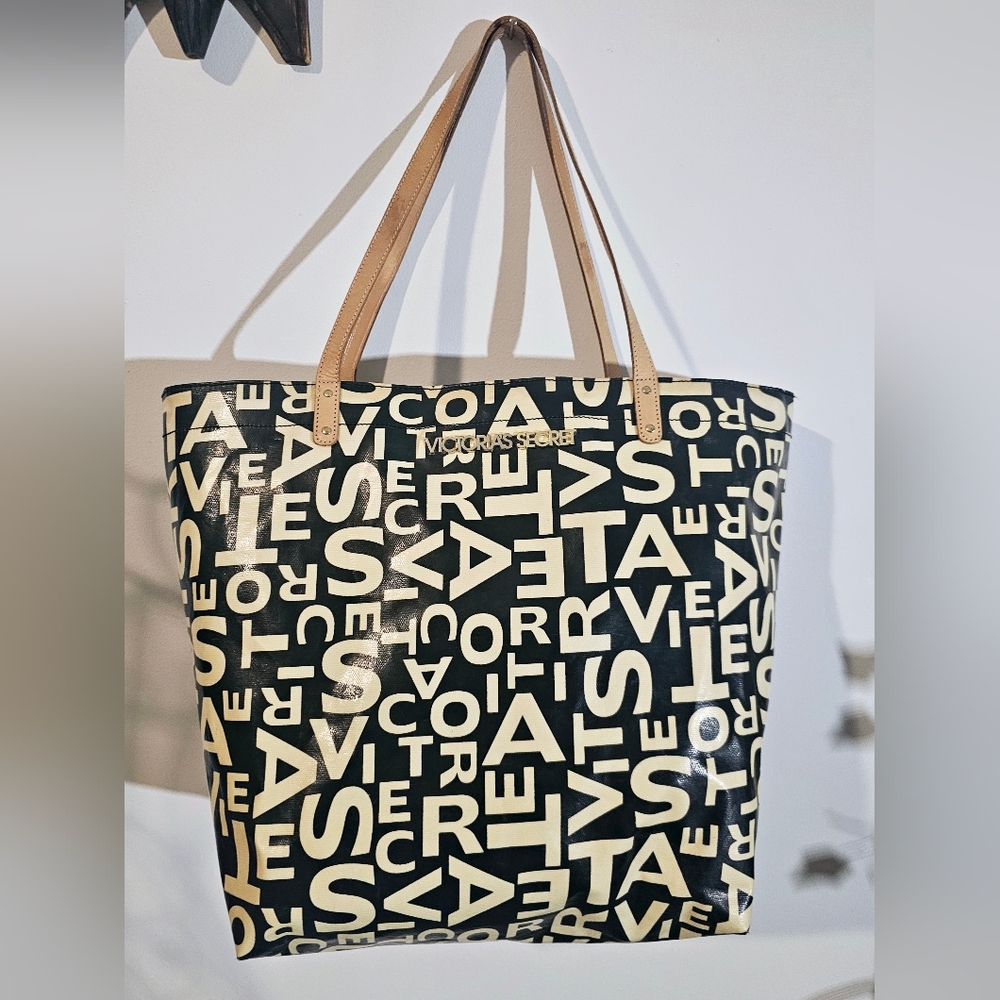 Victoria's Secret monogram Tote Bag From the Supermodel Essentials collection